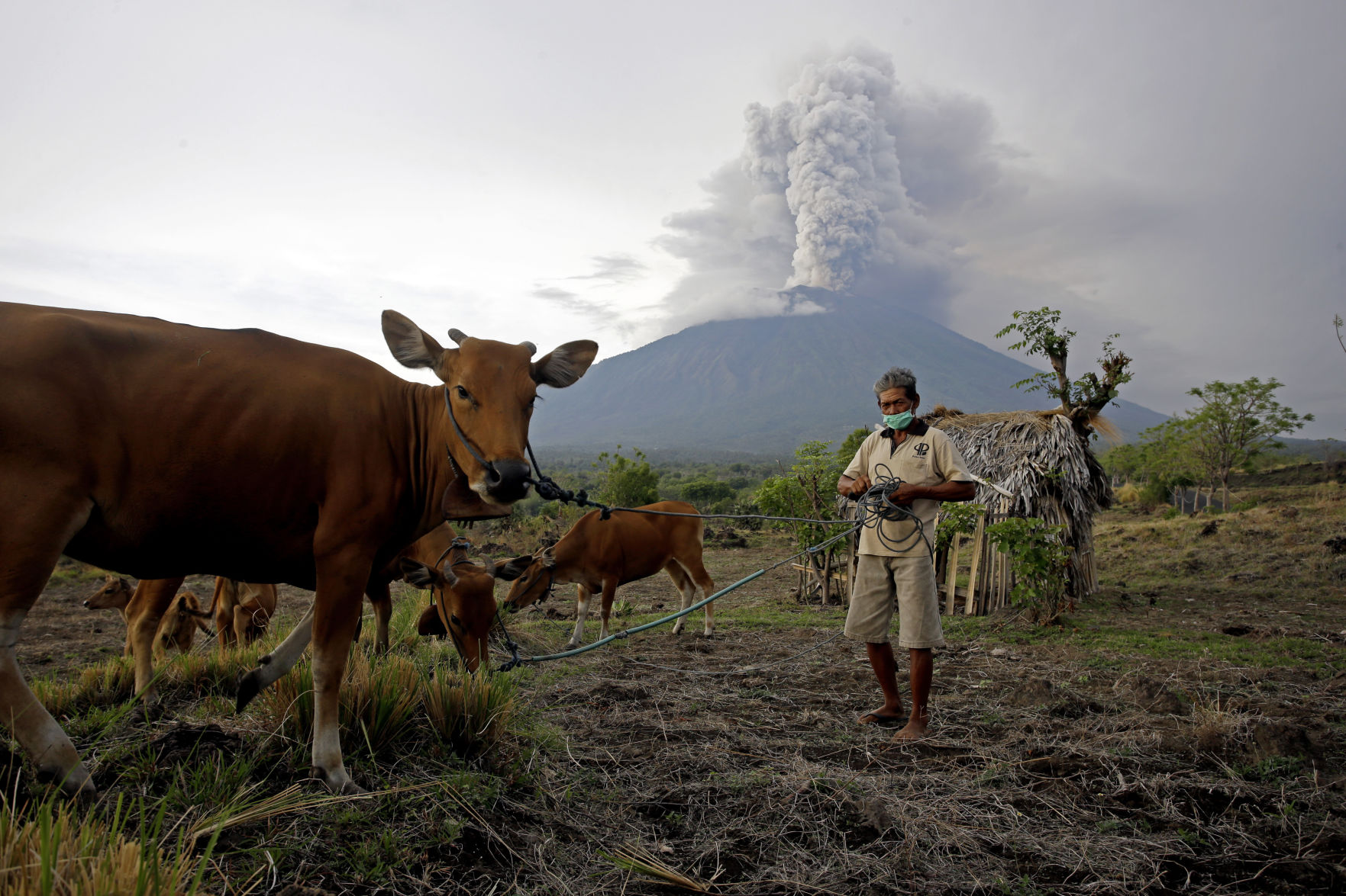 Indonesia Bali Volcano Photo Gallery